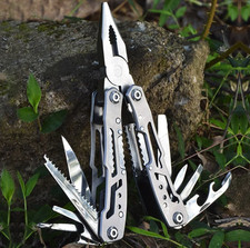 1pc 14-in-1 Multi Tool Pliers Folding Stainless Steel Camping Repair Tool - NEW picture
