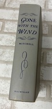 1936 Gone With The Wind Hardcover Deluxe Leatherette Binding Margaret Mitchell picture