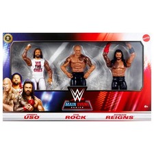 WWE Blood Line 3 Pack Rock, Jimmy Uso Roman Reigns  picture