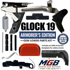 G19 OEM LPK Gen 3 Glock 19 Lower Parts Kit – Armorer Edition Factory Genuine picture
