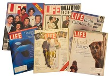 Set of Vintage LIFE Magazines 1987, 1989, 1994, 1997 picture