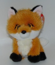 NEW Ty Beanie Babies COPPER the red fox 6