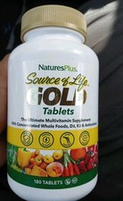 Natures Plus Source of Life Gold – 180 Tablet Exp Date 2028++ picture