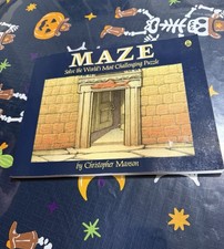 Maze : A Riddle in Words and Pictures by Christopher Manson (1985, Trade... picture