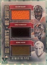 FLYERS GOALIES 2011-12 ITG Between The Pipes Triple Mem Redemption /20 Vault 1/1 picture