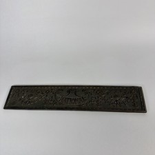 Antique Brass National cash register Drawer Front Model 535F 300 #2 74L Display picture