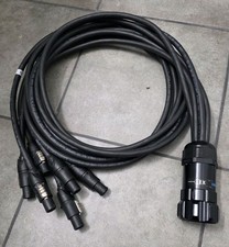LEX SOCAPEX SOCO 19 PIN to 6ft 6 Channel PowerCon True1 Female Breakout Cable picture