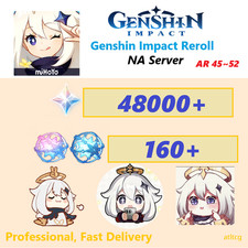 Genshin Impact (NA) Reroll 48000 Primogem + 160Wishes 460+ Pulls picture