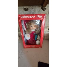 Vintage 1993 Undercover Kids Animated Collectable Doll Santa's Best Christmas picture