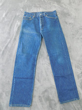 Vintage Levi's 501 Jeans Mens 34x32 Blue Button Fly Straight Leg Made In USA 90s picture