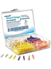 WaterPik Dockum Research Wizard Wedges Anatomical Matrix Assorted 400 or 100/Pk picture