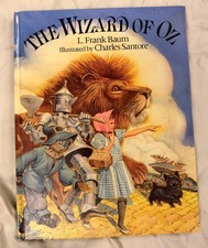 Signed:The Wizard Of Oz L Frank Baum illustrated by Charles Santore  picture
