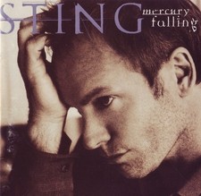 STING-MERCURY FALLING CD (I HUNG MY HEAD/I'M SO HAPPY I CAN'T STOP CRYING) picture
