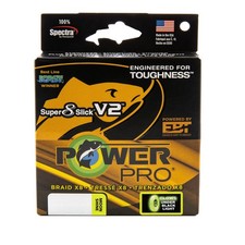 PowerPro Super 8 Slick V2 Braided Fishing Line - Moon_Shine - 10lb - 1500yd/1... picture