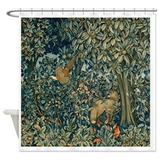CafePress William Morris Greenery Shower Curtain (1274894040) picture
