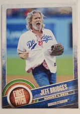 2015 Topps - First Pitch Jeff Bridges #FP-01 picture