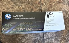 HP 312X Black Toner Cartridge CF380X - High Yield - NIB picture