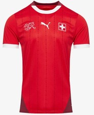 PUMA Switzerland Home Red 2024 Soccer Jersey picture