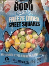 24 Sow Good Freeze Dried Sweet Candy Squares Bags 4.2 Oz. Each Ex 2027 🔥 picture