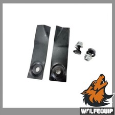 2 pcs Wolfequip Remote Control Lawn Mower Blades & Bolts Parts Set for LDH-HT550 picture