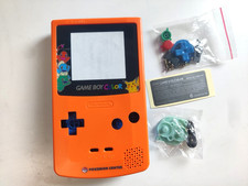 Pokemon Center Orange Blue Shell Housing Case Nintendo Game Boy Color GBC picture