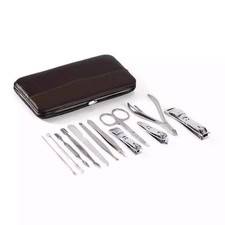 12PCS Manicure Set Pedicure Tools and Nail Clippers Professional Stainless Steel picture