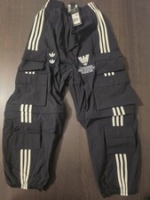 Size XS NWT Willy Chavarria x Adidas Cargo Pant Black KS6439 2XS picture