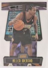 1999-00 Topps Stadium Club Allen Iverson Triumvirate Luminescent #T14B HOF 76ers picture