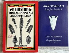 Arrowheads and Points book bundle (2) picture