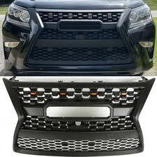 Front Grille Fits For 2014-2022 Lexus GX460 Black Bumper Grill W/Led Lights picture