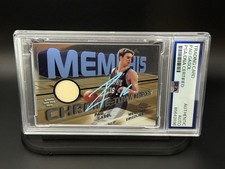 Pau Gasol Signed 2004-05 Topps Chrome Town Heroes Jersey Patch Card /500 (PSA) picture