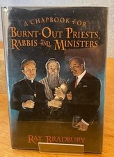 A CHAPBOOK FOR BURNT by Ray Bradbury 2001 1st Edition HBDJ in brodart FINE/FINE picture