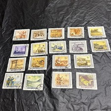 CHINA PRC 1955 Sc#249-66 S13 Five Year Plan Set CTO Used NH  picture