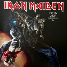 Iron Maiden Essen 2000 November 6 3 LP Red Vinyl Live Germany tri-fold NEW picture