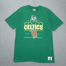 Vintage Boston Celtics Shirt Mens XL 90s Nutmeg Licensed Made In USA Tee Green picture