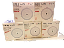 5 pack X-Sense Wi-Fi Smoke Alarm Detector  Smart Fire Alarm  XS01-WX picture