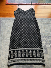 NWT J. Crew Collection Natasha Slip Dress In Block Print picture