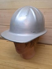 Vtg Hard Hat McDonald T Aluminum  Standard Mine Safety Appliances Co. 1950's  picture