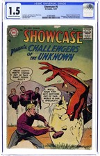 Showcase #6 CGC 1.5 1957 4728554005 1st and origin Challengers of the Unknown picture