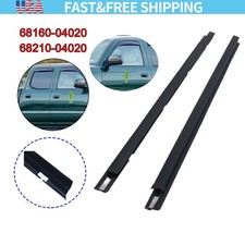 2x Exterior Door Belt Weatherstrip Molding Front Pair Fits Toyota Tacoma 95-04 picture