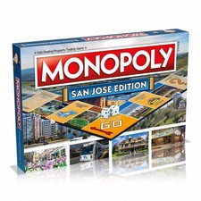 San Jose, CA Monopoly Board Game - New & Sealed picture