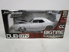 JADA 1/24 BIGTIME MUSCLE COLLECTOR'S CLUB WHITE 1969 CHEVY CAMARO SS *READ* picture