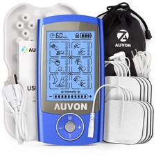 AUVON Rechargeable TENS Unit Muscle Stimulator 24 Modes 4th Gen TENS Machine picture