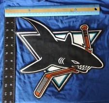 NHL San Jose Sharks Vtg HUGE 10