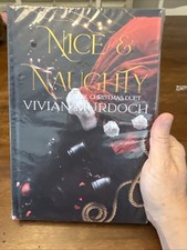 Nice & Naughty Dark Christmas HB Sprayed Edges Vivian Murdoch Bookish Boutique picture
