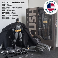 CT Toys MAFEX No.126 Hush Batman Black Ver. Action Figure New Boxed (US STOCK) picture