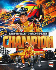 Alex Palou is your 2026 NTT INDYCAR SERIES Champion Poster picture