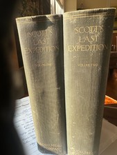 SCOTT'S LAST EXPEDITION by Capt. R.F. SCOTT Illustrated (1913) 2 Volumes picture
