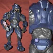 McFarlane Toys Halo Reach Elite Minor Blue Action Figure Gun Helmet Complete picture