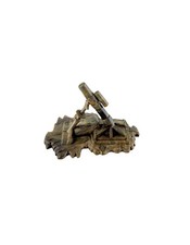 Vintage 1960’s MARX Battleground WWII/WW2 Playset Marbled Mortar Launcher picture